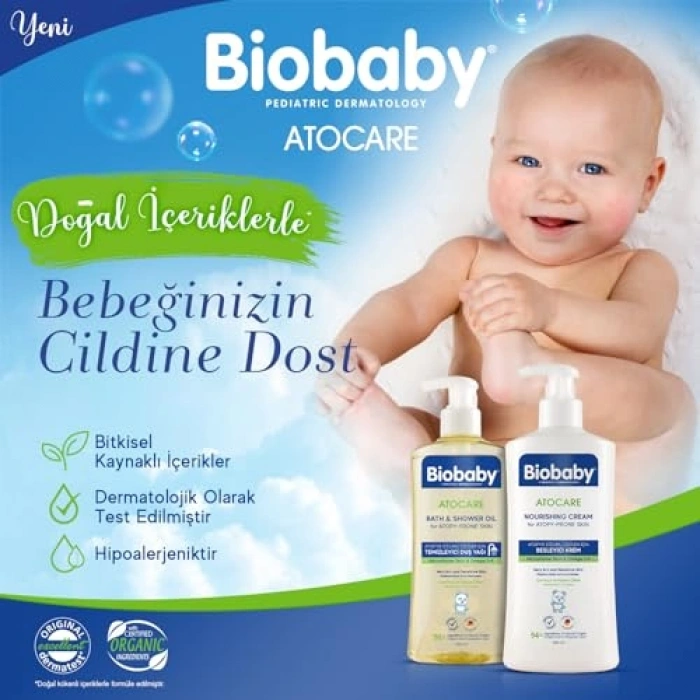 500 ml Prebiyotik ve Postbiyotik Bebek Bakım Kremi