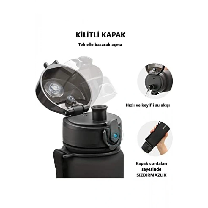 500 ml Softtouch Su Matarası, 13 Farklı Renk Seçeneği