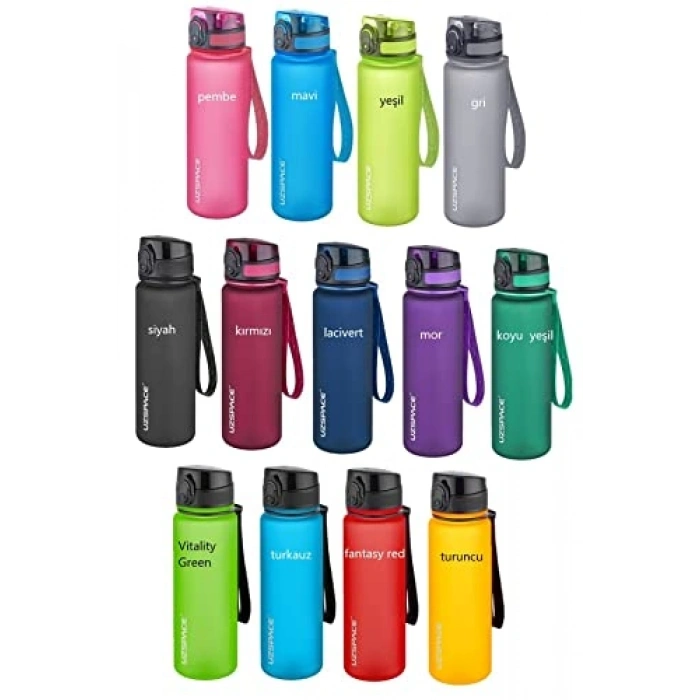 500 ml Softtouch Su Matarası, 13 Farklı Renk Seçeneği