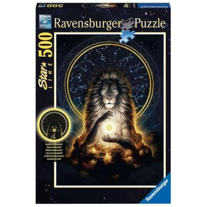 500 Parça Aslan Temalı Eğlenceli Puzzle Seti