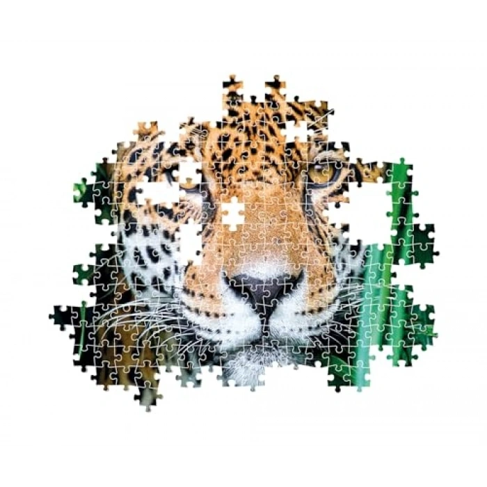 500 Parça Puzzle, Jaguar Temalı Eğlenceli Aktivite