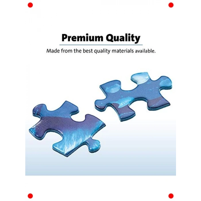 500 Parça Yemek Kitapları Temalı Yapboz