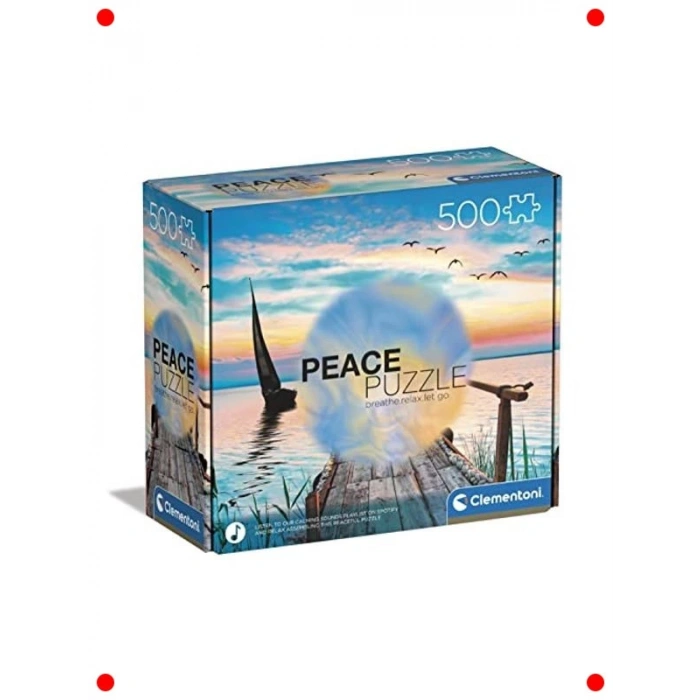 500 Parça Yetişkin Puzzle - Huzurlu Rüzgar Teması