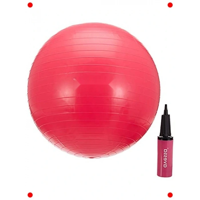 55 cm Pompalı Pilates Topu