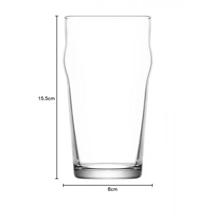 570 cc Cam 6lı Bira Bardağı Seti