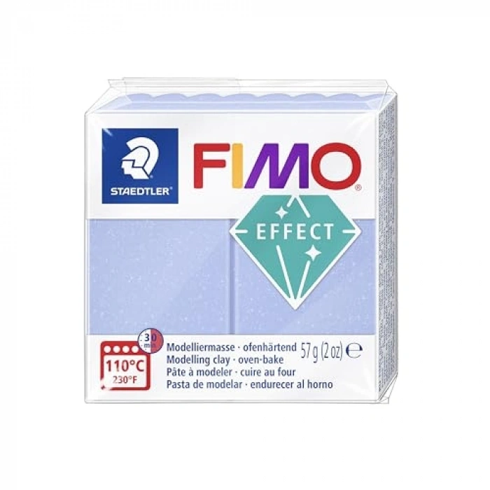 57g Fimo Effect Polimer Kil - Ateş Mavi Renk