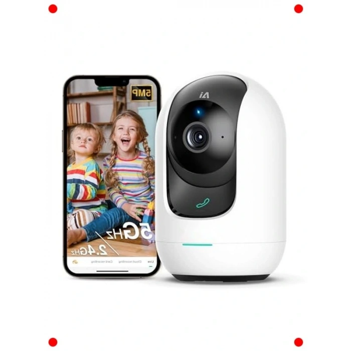 5MP Akıllı Pan/Tilt İç Mekan Kamera – AI Algılama