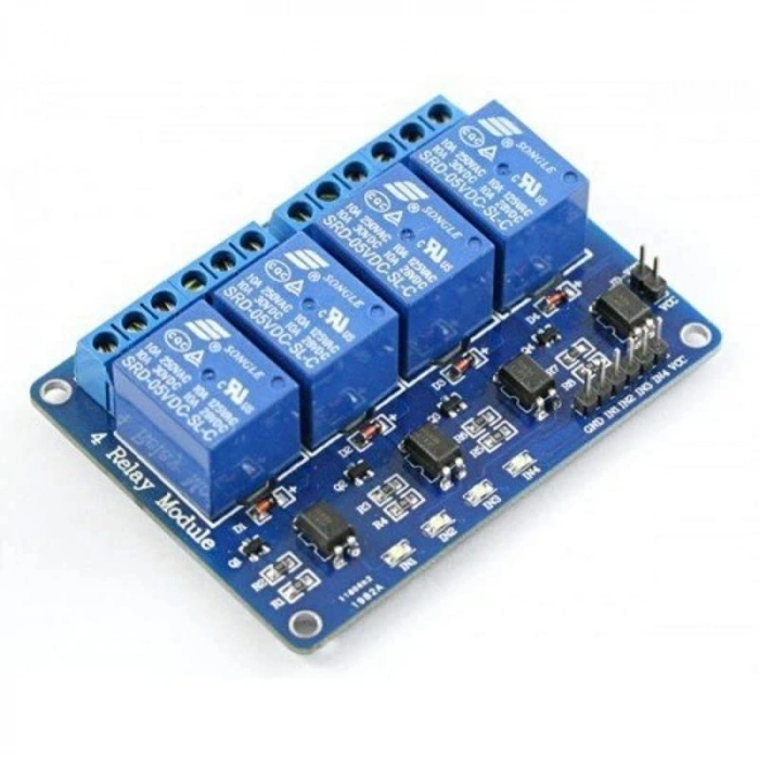 5V 4 Kanal Röle Modülü, Elektronik Projeler için