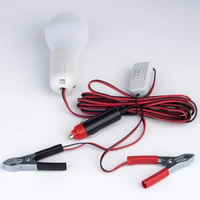 5W Tasarruflu LED Ampul, 4 Metre Kablolu Aydınlatma