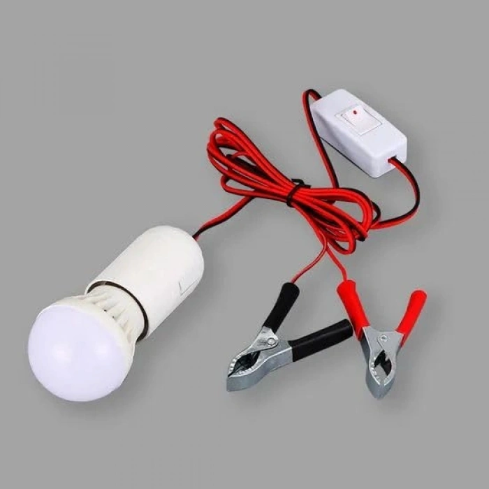 5W Tasarruflu LED Ampul, 4 Metre Kablolu Aydınlatma