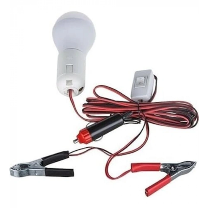 5W Tasarruflu LED Ampul, 4 Metre Kablolu Aydınlatma