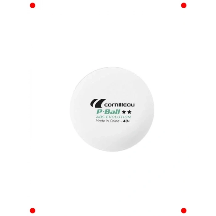 6 Adet 2 Yıldız Masa Tenisi Topu - ABS