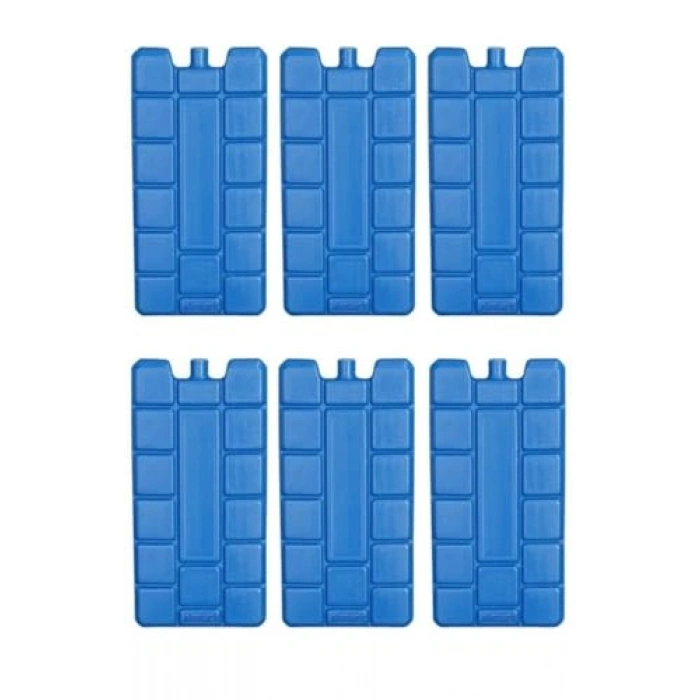 6 Adet Akü, 400ml Termos Buz Aküsü, 60 Saat Koruma