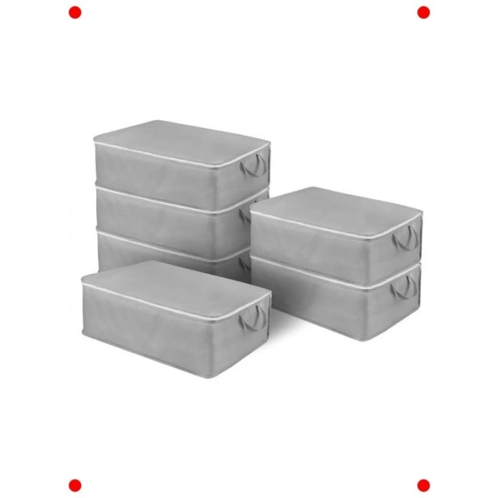 6 Adet Büyük Boy Baza Altı Düzenleyici Hurç Seti