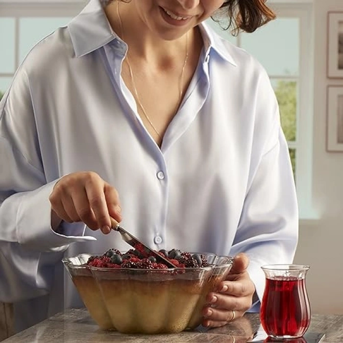 6 Adet Çay Bardağı, Şık Tasarım ve Kaliteli Malzeme ile