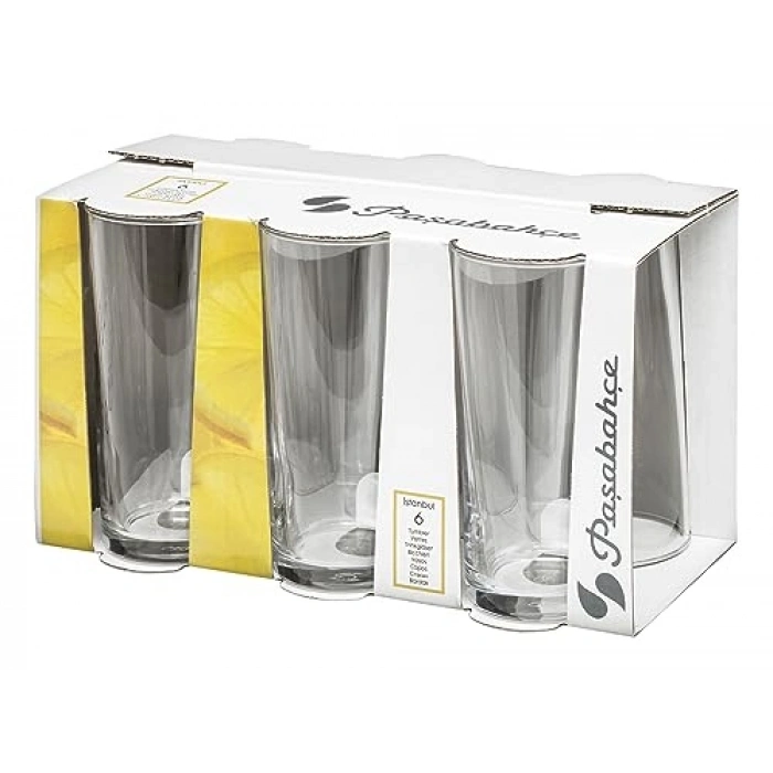 6 Adet Meşrubat Limonata Bardağı, Paşabahçe Kalitesi