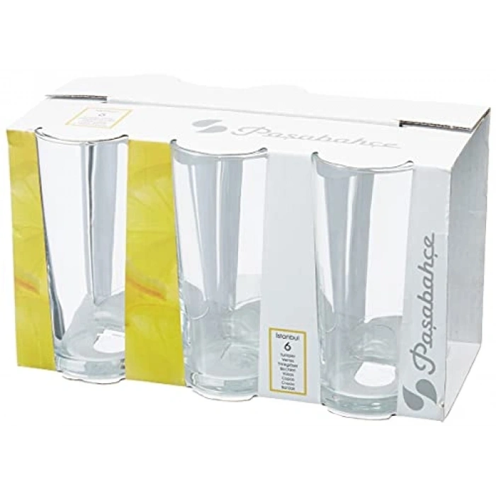 6 Adet Meşrubat Limonata Bardağı, Paşabahçe Kalitesi