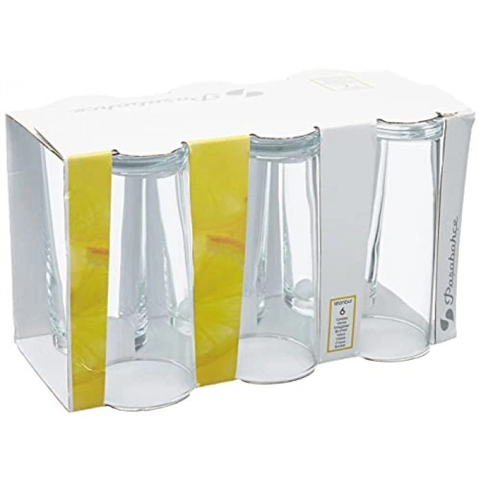 6 Adet Meşrubat Limonata Bardağı, Paşabahçe Kalitesi