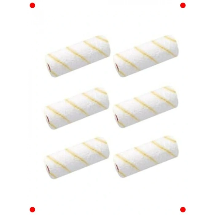 6 Adet Parmak Rulo  Yedeği (10 cm)