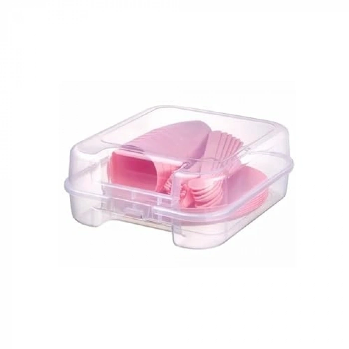 6 Kişilik Piknik Seti, 31 Parça Çatal, Bıçak ve Tabak İçerir