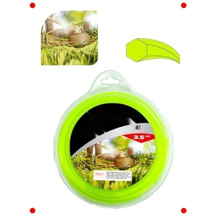 6 Köşe 3.5 mm 41 Metre Sağlam Tırpan sinası