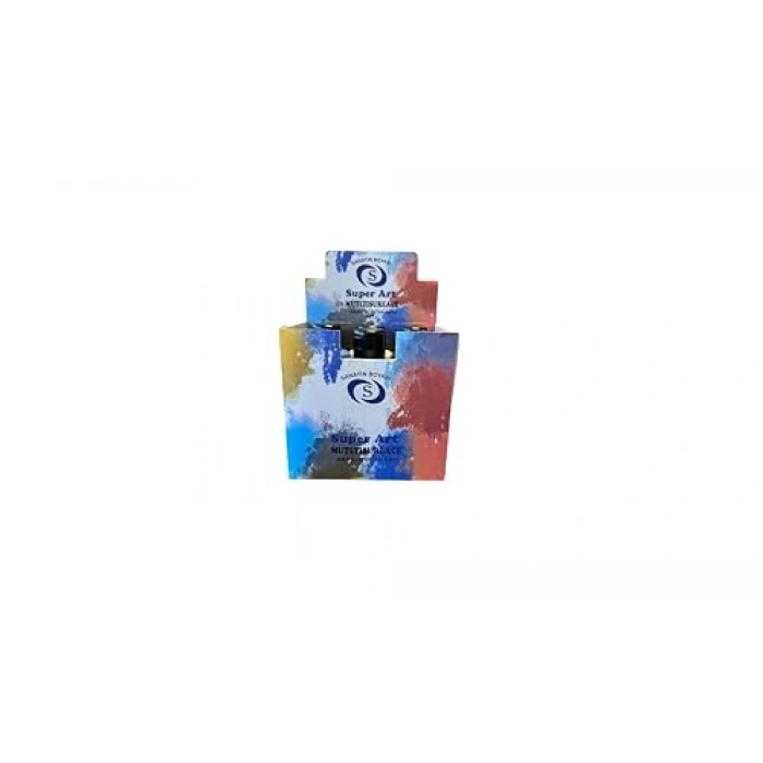 6lı akrilik set, 6x100 mL boyutunda renk seçenekleri