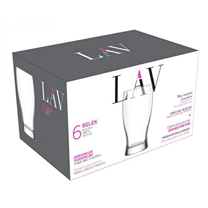 6lı Bira Bardağı Seti, Şık ve Kullanışlı