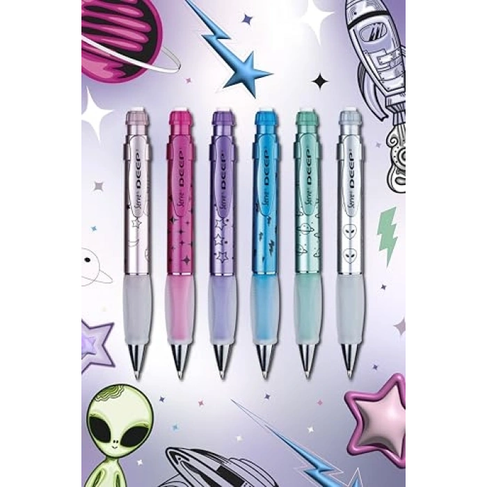 6lı Kutuda Metalik Tema Seti, Uzay Konseptli