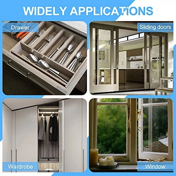 6lı Manyetik Kapı Mandalı, Paslanmaz Çelik Mutfak Mıknatıs