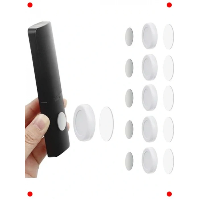 6lı Manyetik Kumanda Tutucu Seti, Duvar Tipi