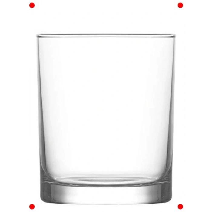 6lı Şık Tasarım Su Bardağı Seti 280 cc