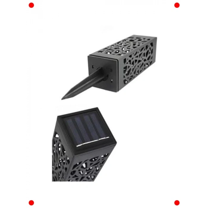 6lı Solar LED Bahçe Lambası, Zemine Gömülebilir