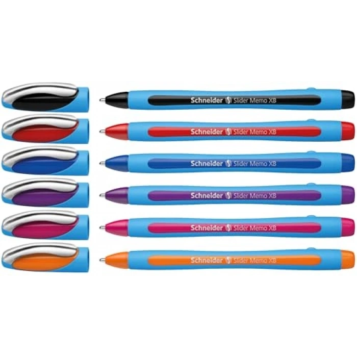 6lı Tükenmez Kalem Seti, Poşet Ambalajda