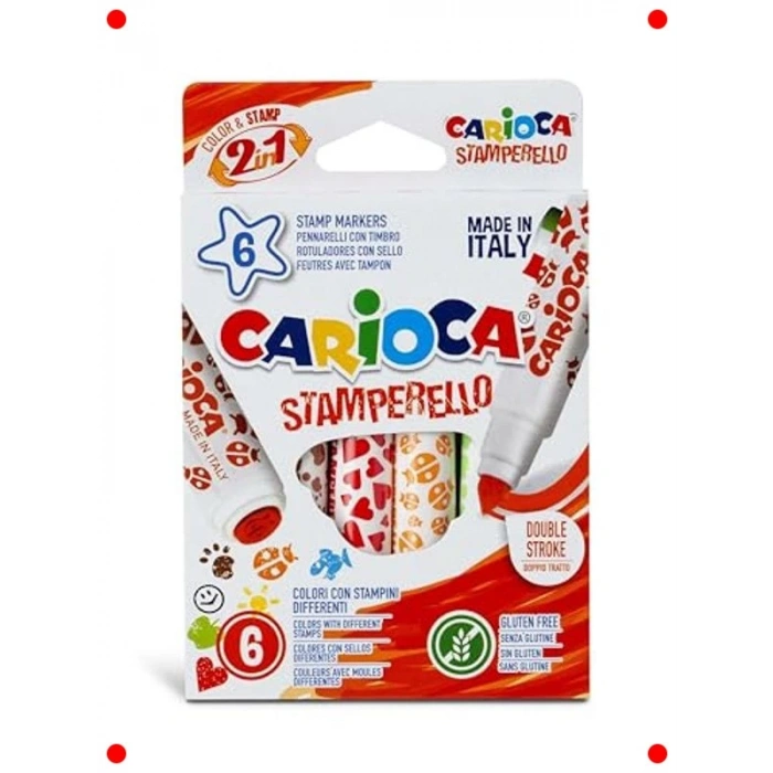 6lı Yıkanabilir Keçeli Boya Kalemi Seti