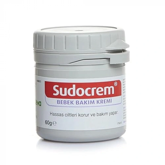 60 ml Bebek Bakım Kremi, Hassas Ciltler için Özel Formül