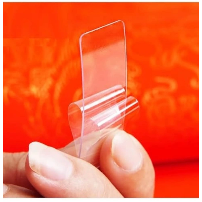 60 Parça Nano Teknolojili Çift Taraflı Şeffaf Bant Seti, Kolay Montaj İçin