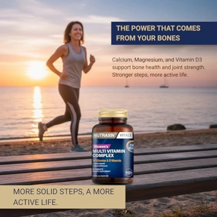 60 Tablet Kadınlar İçin Çoklu Vitamin Takviyesi