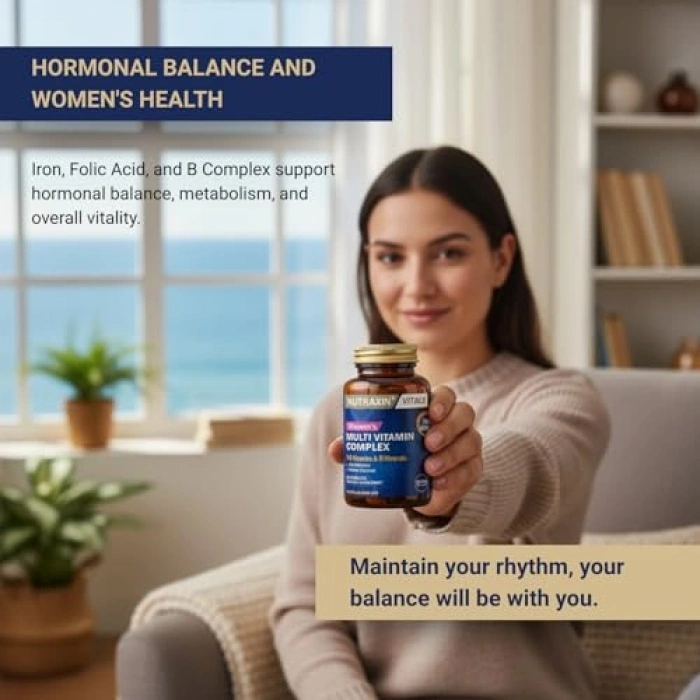 60 Tablet Kadınlar İçin Çoklu Vitamin Takviyesi