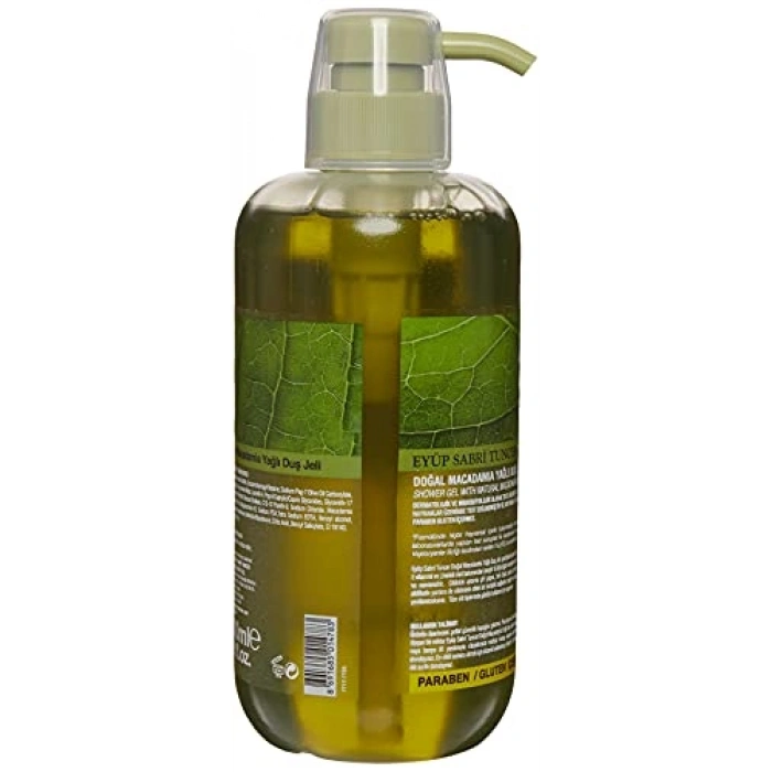 600 ml Doğal Macadamia Yağlı Duş Jeli