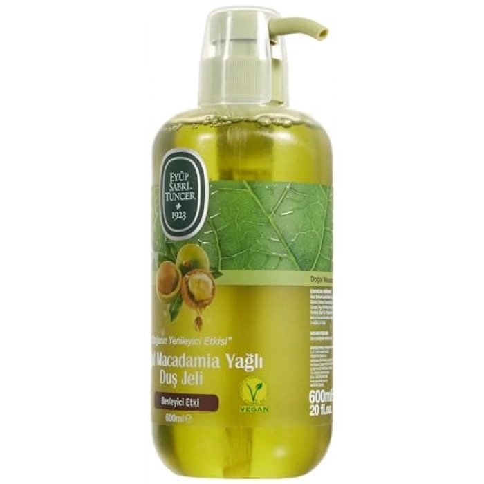 600 ml Doğal Macadamia Yağlı Duş Jeli
