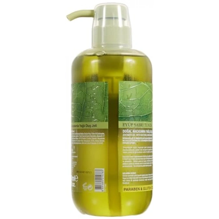 600 ml Doğal Macadamia Yağlı Duş Jeli