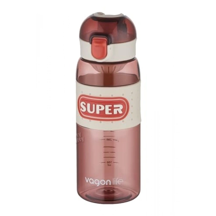 600 ML Kaydırmaz Su Matarası, Süzgeçli ve Kullanışlı