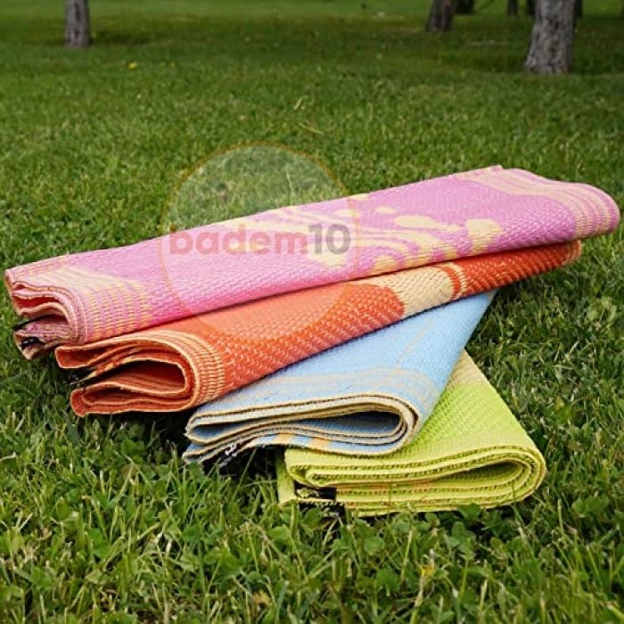 60x140 cm Plastik Hasır Halı, Piknik ve Bahçe Matı