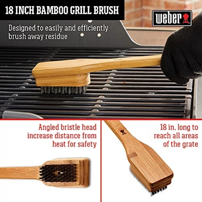 6276 BAMBU BARBEKÜ FIRÇASI 46CM