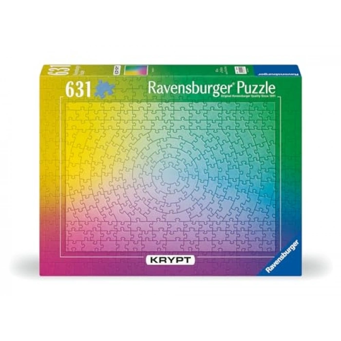 631 Parçalı Krypt Gradyen Puzzle - Eğlenceli Yapboz