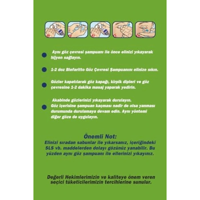 65 ml Göz Çevresi Şampuanı