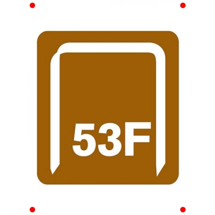 6mm Yassı Zımba Teli, 970 Adet (Tip 53F)