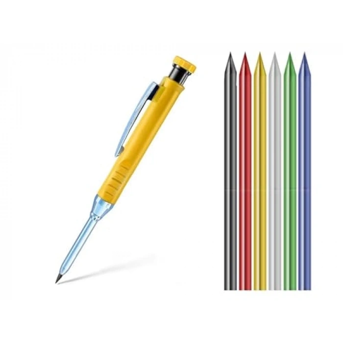 7 Adet Uçlu Marangoz Delik İşaretleme Kurşunu