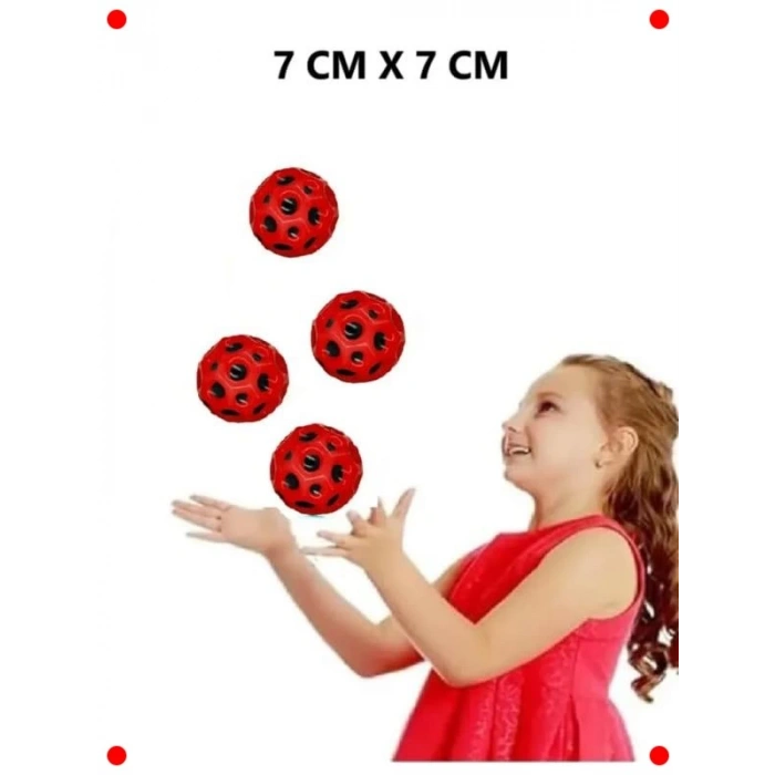 7 cm Süper Yüksek Zıplayan Uzay Topu