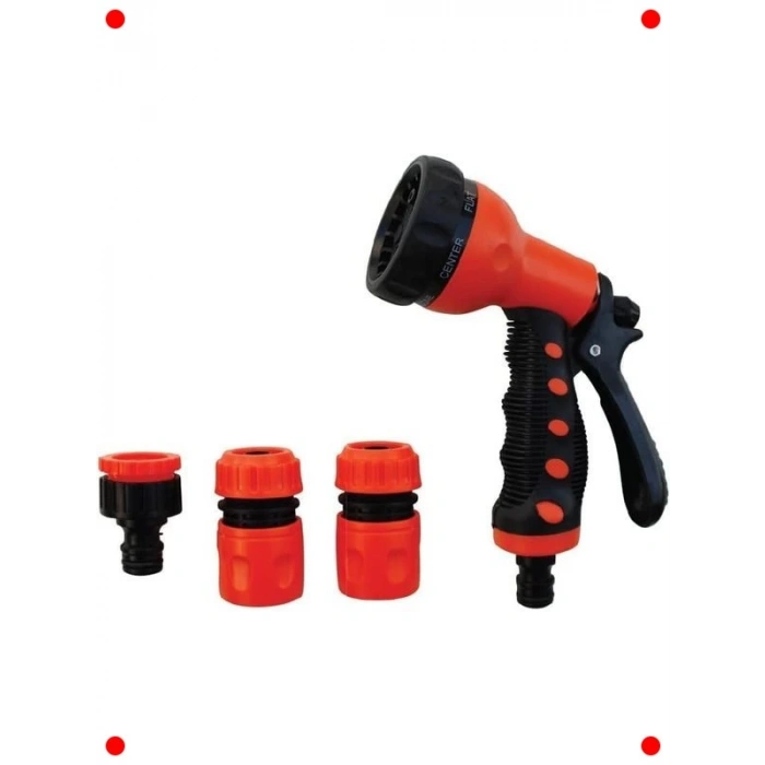 7 Fonksiyonlu Ayarlanabilir Bahçe Sulama Tabancası